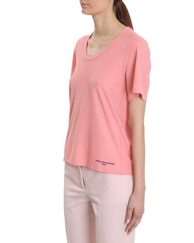 STELLA MCCARTNEY WOMEN T-SHIRT 2001 LOGO TOP 600780SNW94 - Picture 3 of 5
