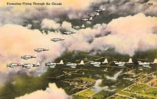 Boeing B-29 Superfortress Holloman Air Force Base Aviation Vtg Postcard E54