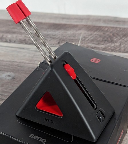 BenQ Zowie CAMADE Red Mouse Bungee, Dual Height Setting, Weighted Base - Picture 4 of 5