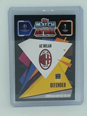 Alessio Romagnoli Topps Chrome Match Attax UEFA Europa Soccer