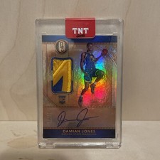 2016-17 Gold Standard Patch Rookie Auto 6/25 Damian Jones #229 Utah Jazz GSW