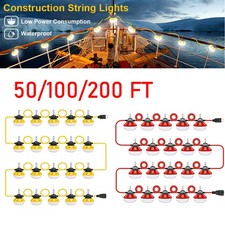 50-200FT Construction String Lights Waterproo...