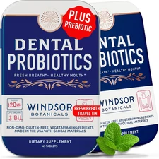 Dental Probiotics for Teeth and Gums - Oral Probiotics for Mouth Bad Breath - 3B