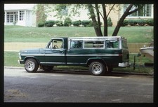 Sl29 Slide 1970s Ford F-series Pickup Truck Camper Shell Boat 343a