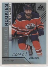 2018 Upper Deck SP Game Used Authentic Rookies Rainbow 215/296 Cooper Marody hj3