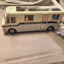 Dinky Mobile Midland Bank - vintage model bank -good condition