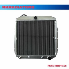 4 Row 8356 Radiator Fit Ford F-100 F-250 F-350 Truck At 3.9l 4.4l V8 1953-1956 4 Row 8356 Radiator Fit Ford F-100 F-250 F-350 Truck At 3.9l 4.4l V8 1953-1956