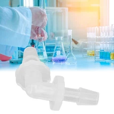 12Pcs Plastic Hose Barb Fitting Elbow L Right Angle Equal Diameter Barbed