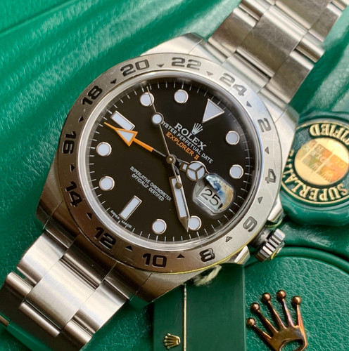 Rolex Explorer II Ref. 216570 Black Dial 42mm Wristwatch Unpol...