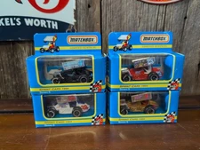 1993 4pc Complete Set Series 5 Matchbox Sprint Cars 1/64 Diecast 