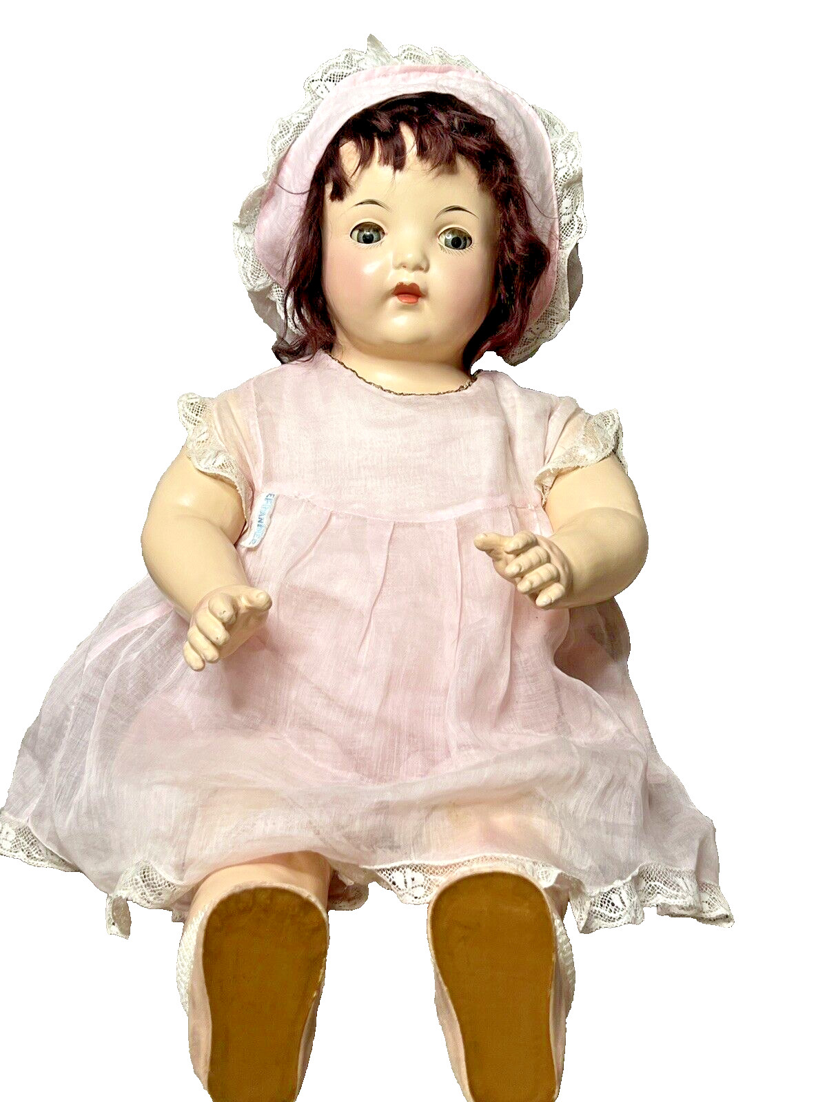 24" Effanbee Composition Toddler Doll 1st Place UFDC 44th An