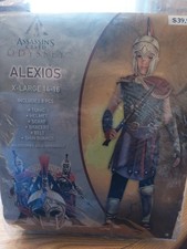 Disfraz de Gladiador Romano Assassins Creed Alexios Niño Talla XL 14-16