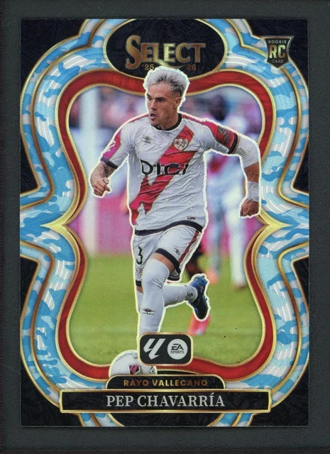 2025-26 PEP CHAVARRIA 09/30 PANINI SELECT LA LIGA MEZZANINE CAMO WINTER RC