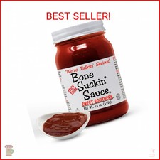 Bone Suckin' Sauce Sweet Southern BBQ Sauce, Gluten-Free, Non-GMO, Kosher, Sweet