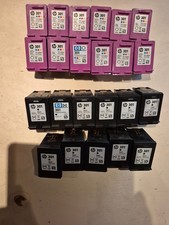 Verkauf von HP 301 Druckerpatronen leer 12 Stück fabig und 11 Stück schwarz