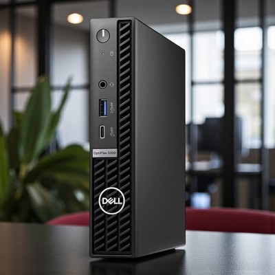 Dell OptiPlex 5000 Micro 6-Core i5-12500T 32GB RAM 512GB NVMe SSD WiFi HDMI