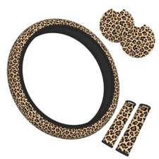 Leopard Steering Wheel Cover Cheetah Print Car Accessories For Women Classic Leopard Steering Wheel Cover Cheetah Print Car Accessories For Women Classic