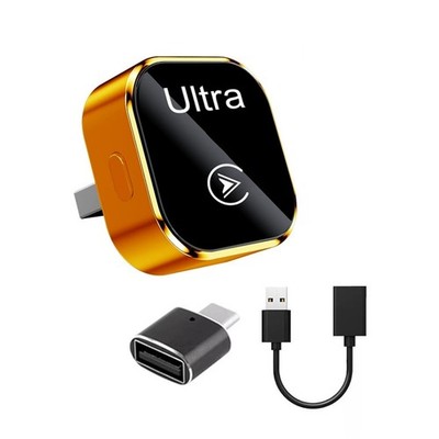 2-in-1  CarPlay  Box für CarPlay und Android Auto, USB-Dongle-Adapter, Kabe4699