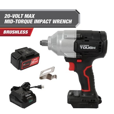 Hyper Tough 80286 20V Max Brushless 1/2-inch Mid-Torque Cordless