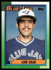 Luis Sojo 1990 Topps #594 Toronto Blue Jays 24665 Baseball Card