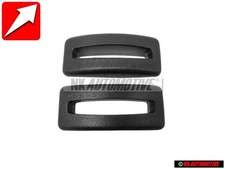 2x Original Vw Recaro Seat Lever Suround Trim - 191881607a
