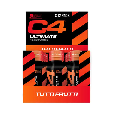 Cellucor C4 Ultimate Pre-Workout Shot (12x60ml) Tutti Frutti (45,82 EUR/L)