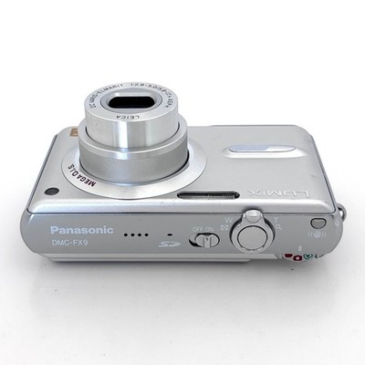 Panasonic LUMIX DMC-FX9 Compact Digital Camera with Battery Strap