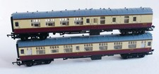 HORNBY RAILWAYS (R445) BR MK1 CORRIDOR COMPOSITE + 3RD BRAKE  (UNBOXED)