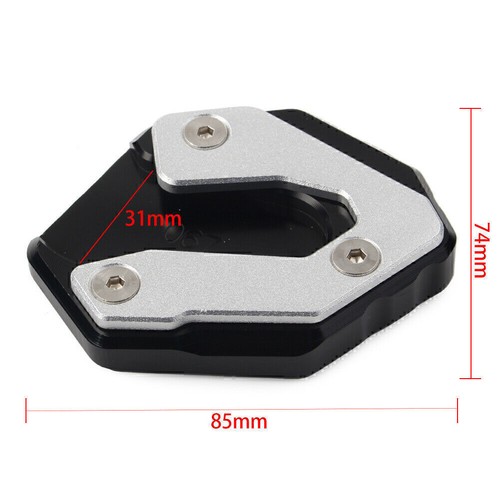 Side Kickstand Stand Extension Plate Fit Yamaha Tracer MT-09 15-17 MT09 XSR 900 - Picture 5 of 12