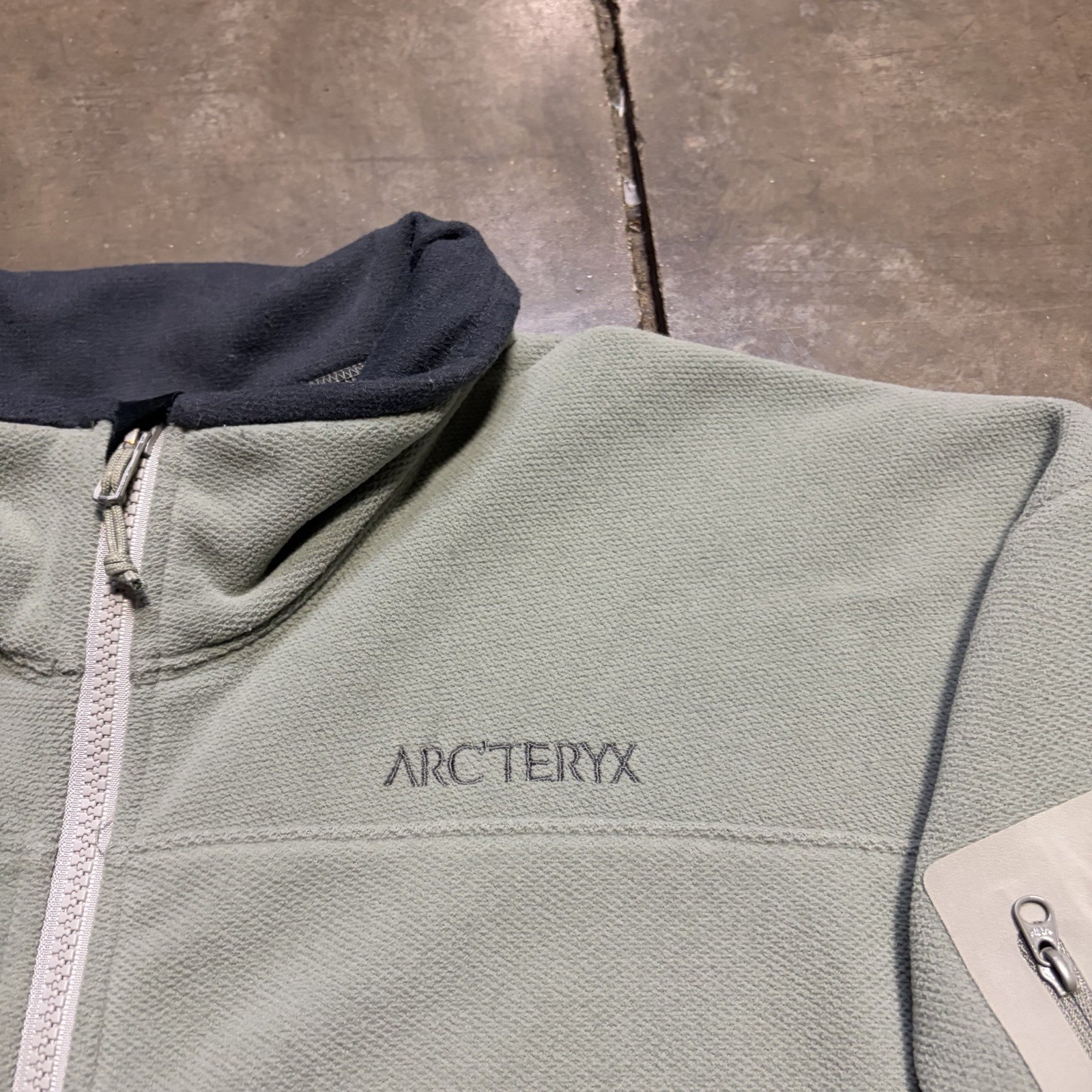 Arcteryx Fleece Jacket Mens XL Green Full Zip Polartec Covert Gorpcore Outdoor thumbnail 7