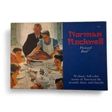 Norman Rockwell Postcard Book 30 Classic Full-Color Scenes American Life
