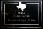 1974 Franklin Mint 1000 Grains Sterling Silver Ingot bar State of Texas ASW 1.97