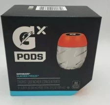 Gatorade PODS Gx Sports Thirst Drink Concentrate Pods (4 Count) (Glacier Freeze)
