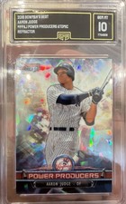 2018 BOWMANS BEST AARON JUDGE POWER PRODUCERS ATOMIC REF GMA 10 PRINT RUN OF 25