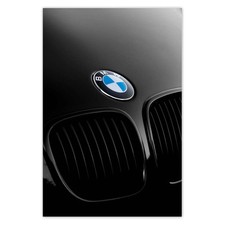 Banner Fahne Nahaufnahme der BMW-Motorhaube Nr. H5836_BN