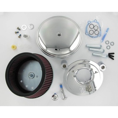Arlen Ness Chrome Big Sucker Stage II Air Cleaner Kit-18-818