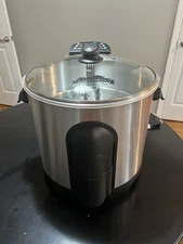 Masterbuilt Turk N Surf Premium 28 Quart Electric Turkey Fryer & Seafood Kettle