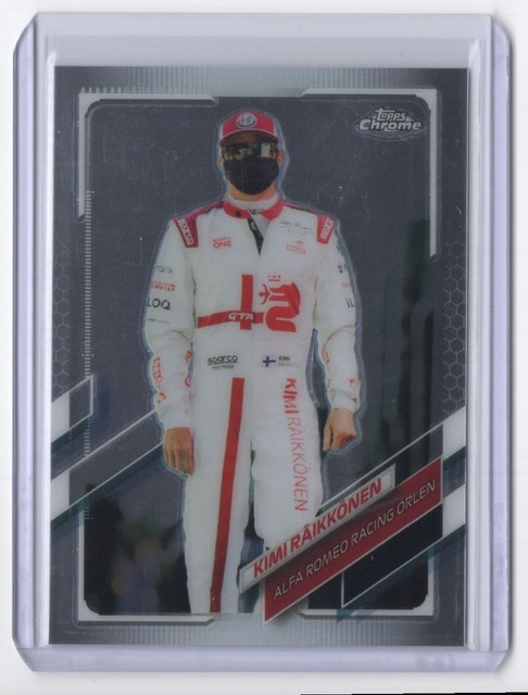 2021 Topps Chrome Formula 1 Kimi Räikkönen Alfa Romeo Racing ORLEN #34
