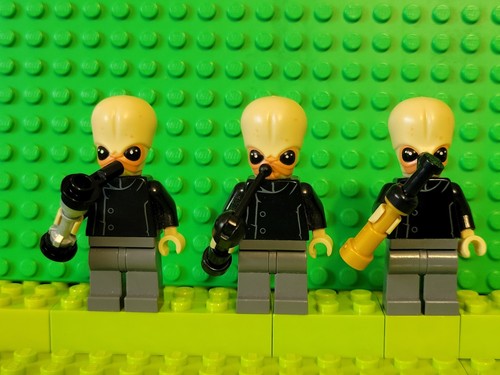LEGO Star Wars Minifiguren #sw0554 BITH MUSCIANS x3 aus der Mos Eisley Cantina