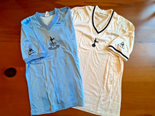 Vintage Tottenham Hotspur 1981 home and 1983 away LeCoq Sportif jerseys