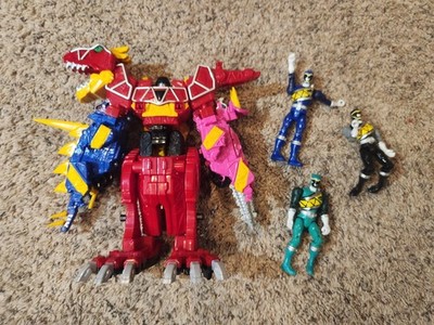 Power Rangers Dino Charge Deluxe Megazord Action Figure Zord Builder With Figure