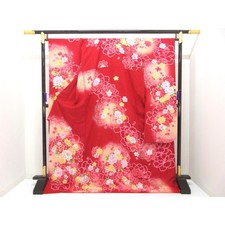 Authentic Kimono with Yuzen gold embroidery 246-000-444-4039