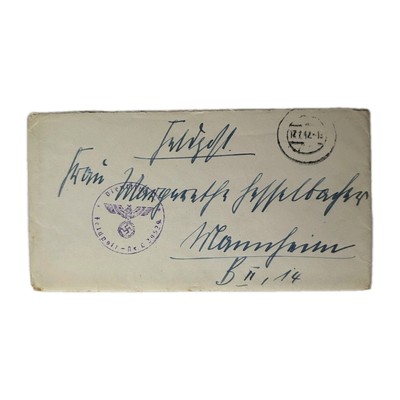 Feldpost Kampfgeschwader 27 Fliegerhorst Kursk 3. Gruppe 1942 LGPA Breslau