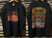 Tool rock band concert tour short sleeve black color 2 side Tee shirt