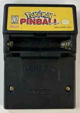 (MA6) Pokémon Pinball (Game Boy Color) Cart Only Missing Battery Door - Tested