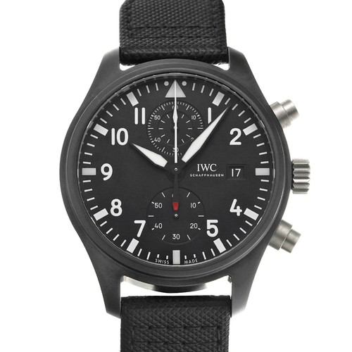 IWC Pilot's Watches IW389001 44.5 mm Black Dial
