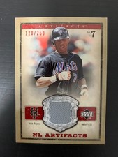 2006 Artifacts Jersey Relic  Red  /250    #NL-JR  Jose Reyes  Mets