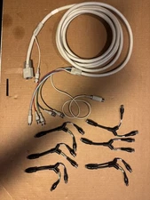 Cable multiple types of input and multiple types of output. video use DBH-BNC