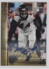 2015 Topps Field Access Gold Auto 92/99 Vic Beasley #73 Auto 0dk