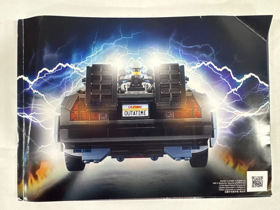 LEGO 10300 Back to the Future Time Machine With Instructions - Image 3 of 4